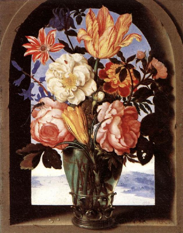 BOSSCHAERT, Ambrosius the Elder Bouquet of Flowers Spain oil painting art